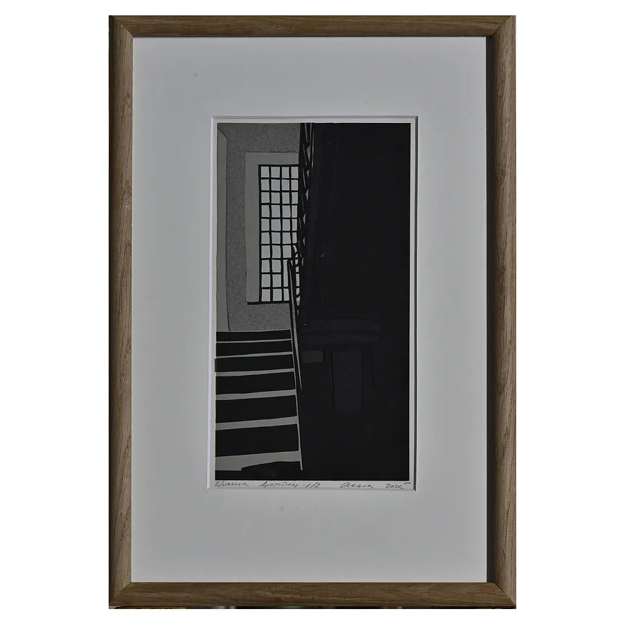 Зображення "Брама. Дрогобич" від Турянська Олена, розмір: 21,5 х 11,5 см, матеріали: кольоровий папір, аплікація, медіум: Графіка, ціна: $500