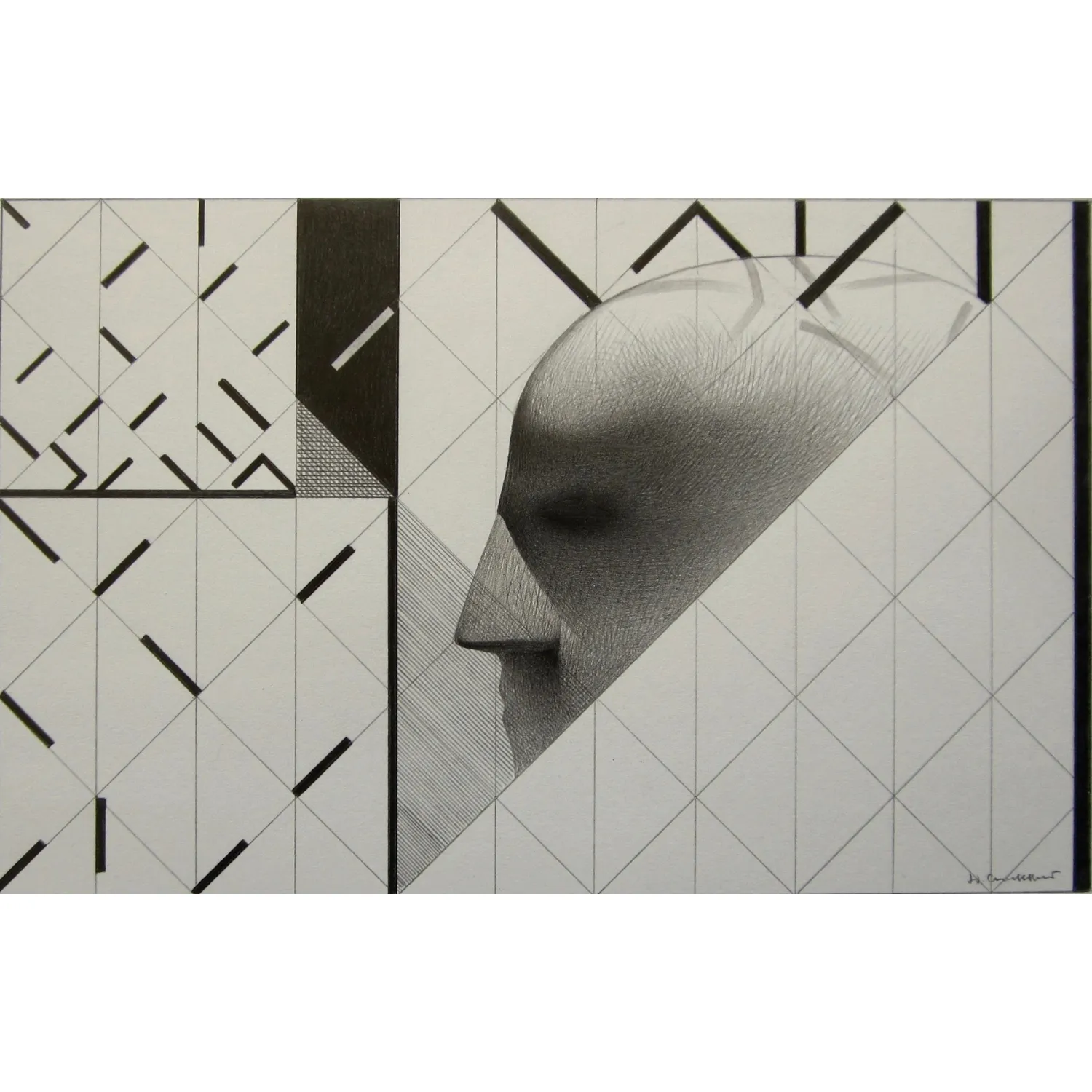 Зображення "без назви" від Смольський Юрій , розмір: 24 х 15 см, матеріали: папір, графіт, медіум: Графіка, ціна: $500