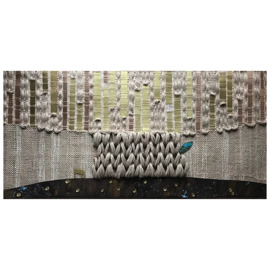 Image of Між небом і землею by Tkachuk Yaroslava, size: 70х150 см, Textiles medium, priced at $2500