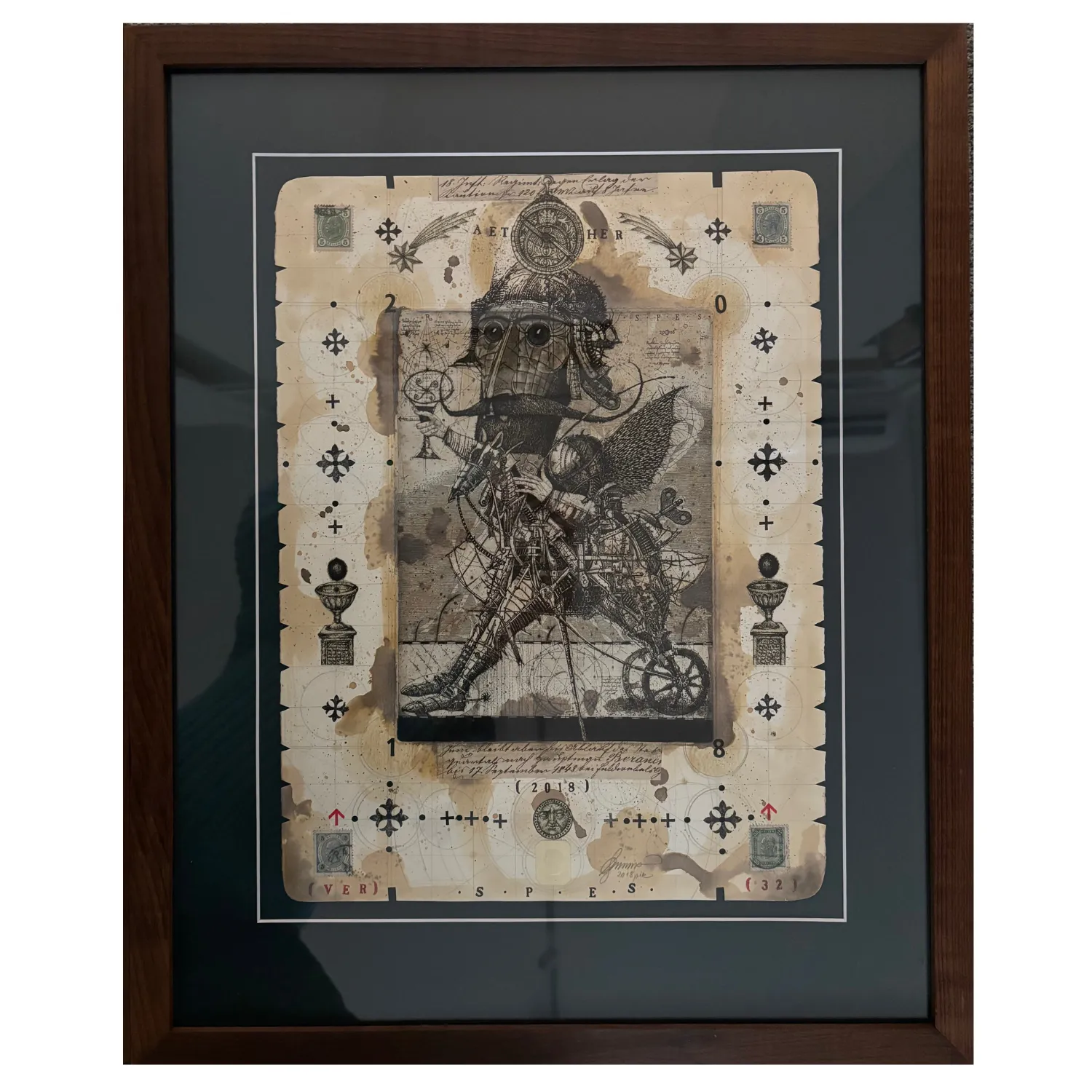 Image of Надія by Denysenko Oleh, size: 39,5 х 29,5 см, Graphics medium, priced at $900