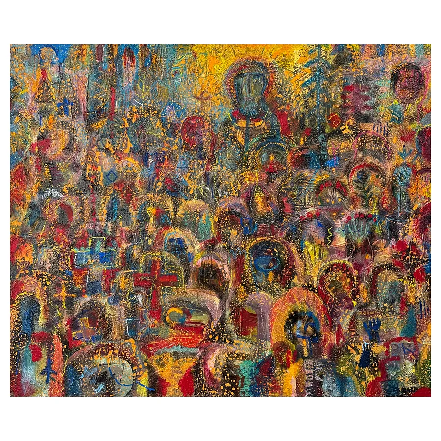 Зображення "Святкова" від Романишин Роман, розмір: 100 х 120 см, матеріали: полотно, олія