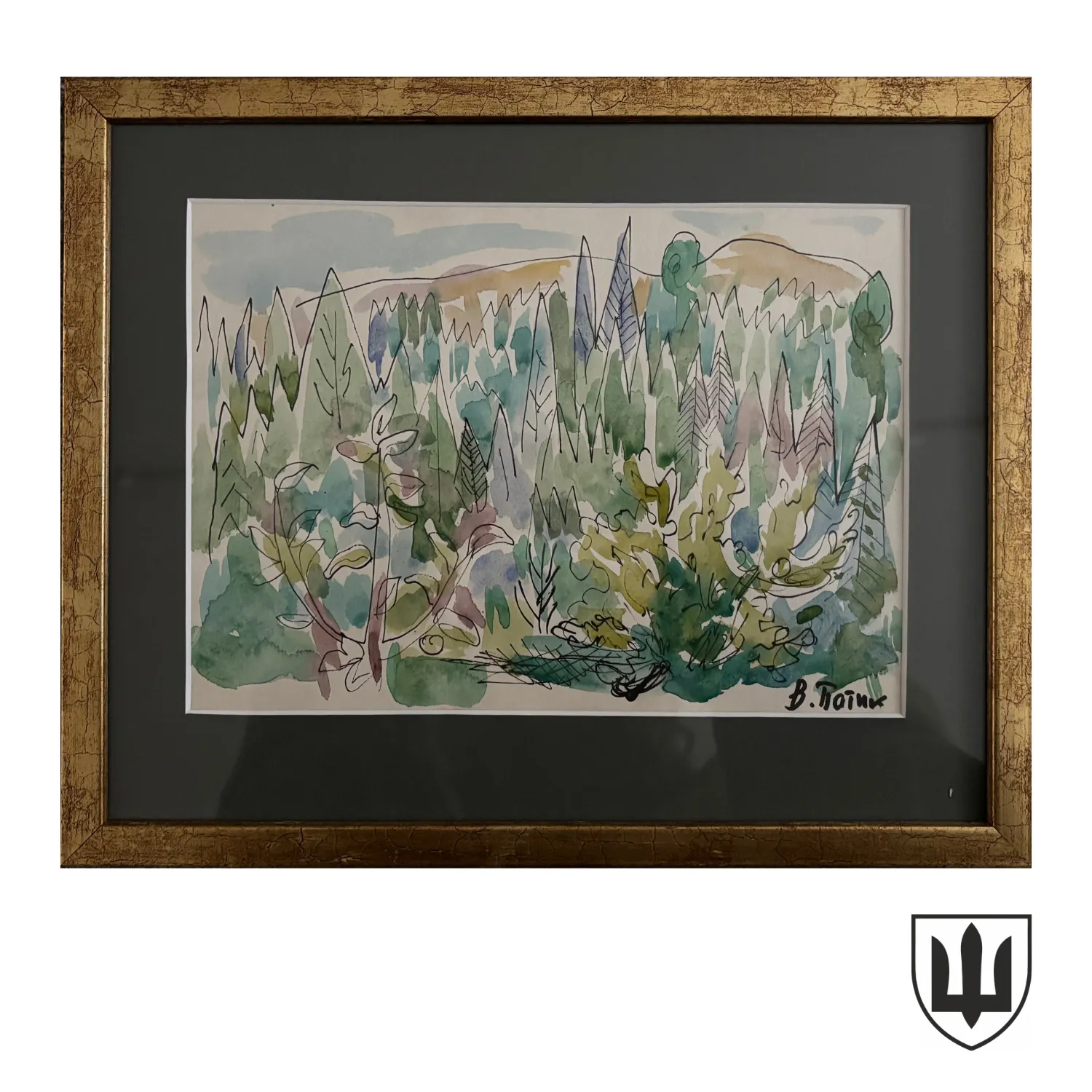 Image of sketch in the Carpathians by Patyk Volodymyr, size: 19х26 см, Painting medium, priced at $500