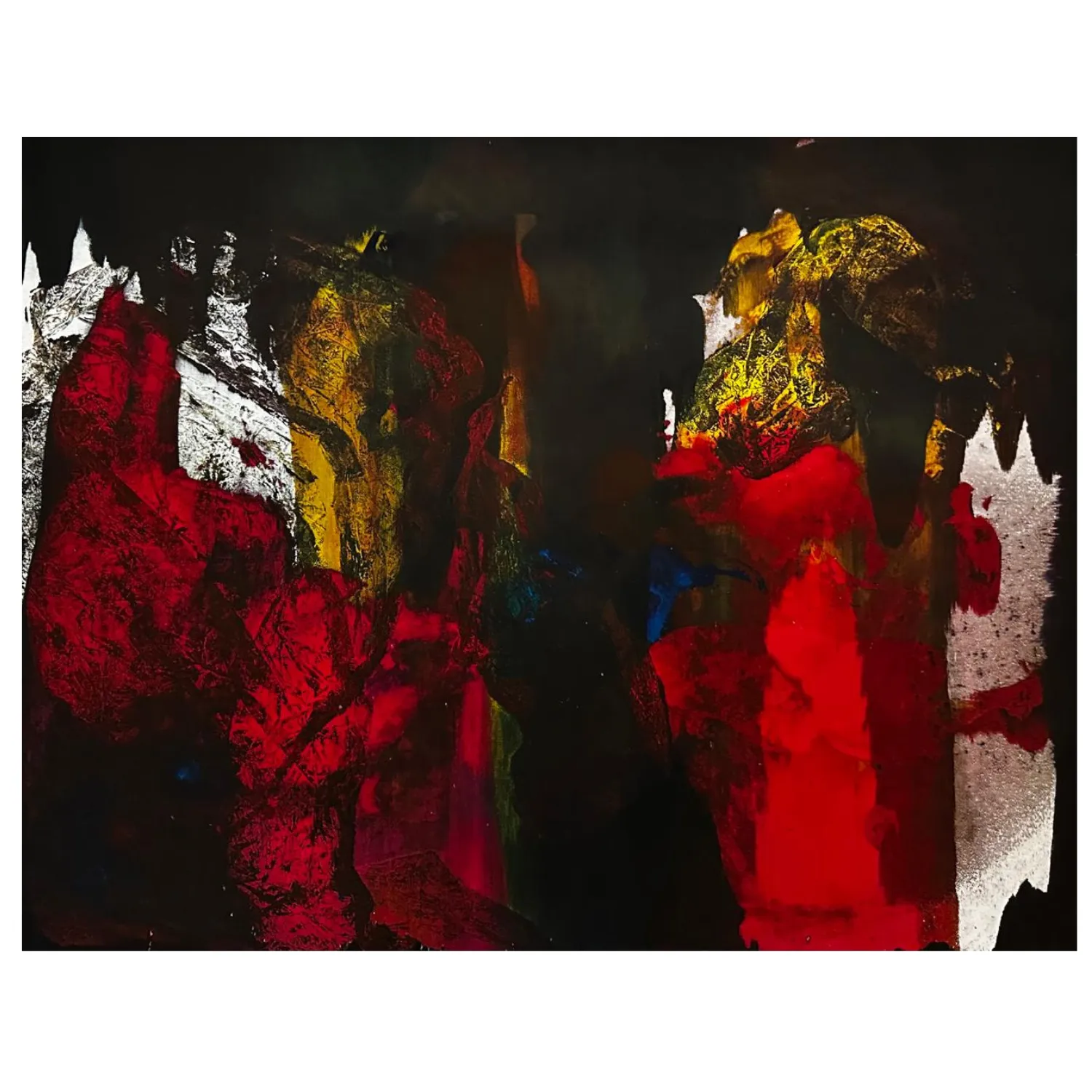 Зображення "межа буття" від Коваленко Андрій, розмір: 44 х 34 см, матеріали: ситодрук, монопринт