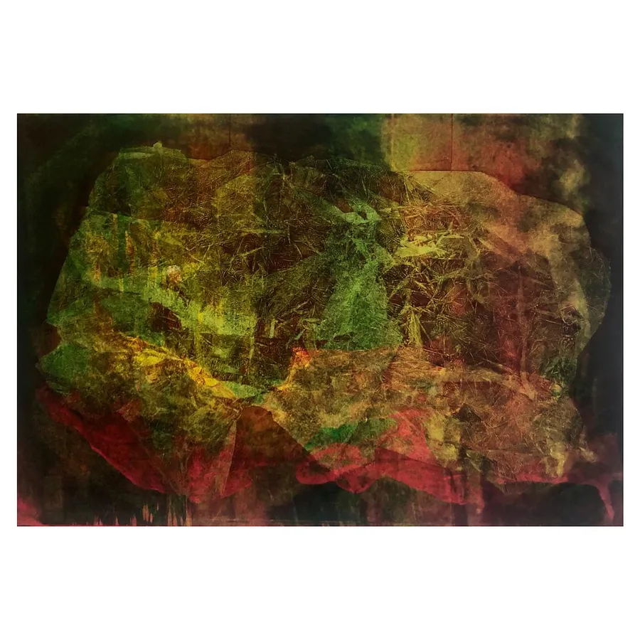 Image of traces of time by Коваленко Андрій, size: 63 х 44 см, made of ситодрук, монопринт, Graphics medium, priced at $500