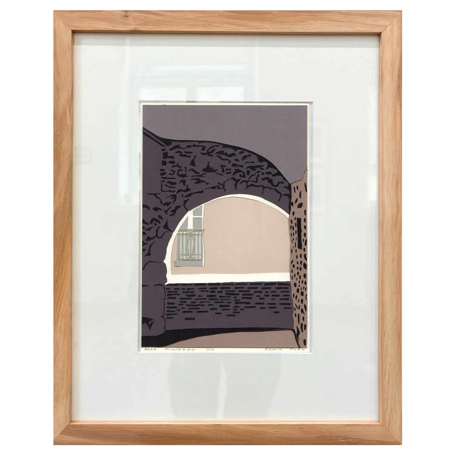 Image of Арка. Фонтеккіо by Olena Turyanska, size: 16 х 23.5, priced at $600