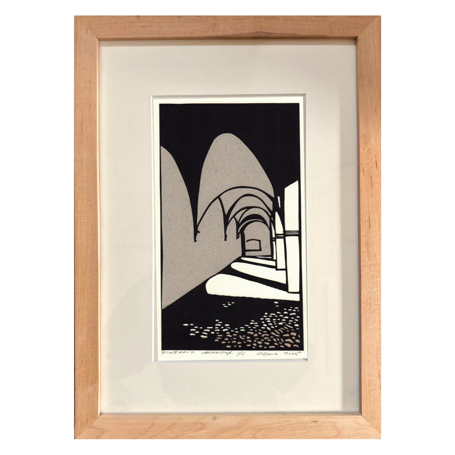 Image of Монастир. Фонтеккіо by Olena Turyanska, size: 12.5 х 21.5, priced at $500