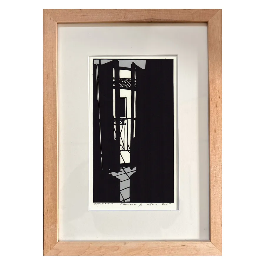 Зображення "Балкон. Фонтеккіо" від Турянська Олена, розмір: 22 х 35 см, матеріали: папір, витинання, аплікація, ціна: $500