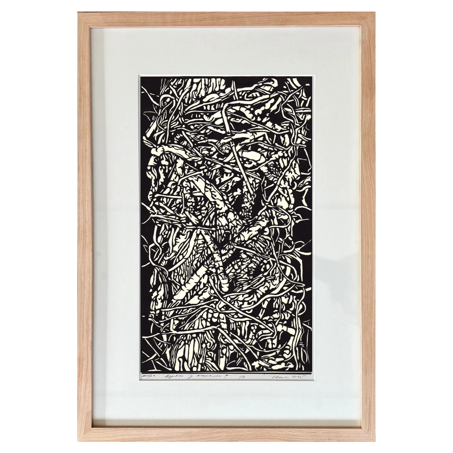 Image of дебра. дерево з ліанами ІІ by Olena Turyanska, size: 23,5 х 41 см, priced at $700