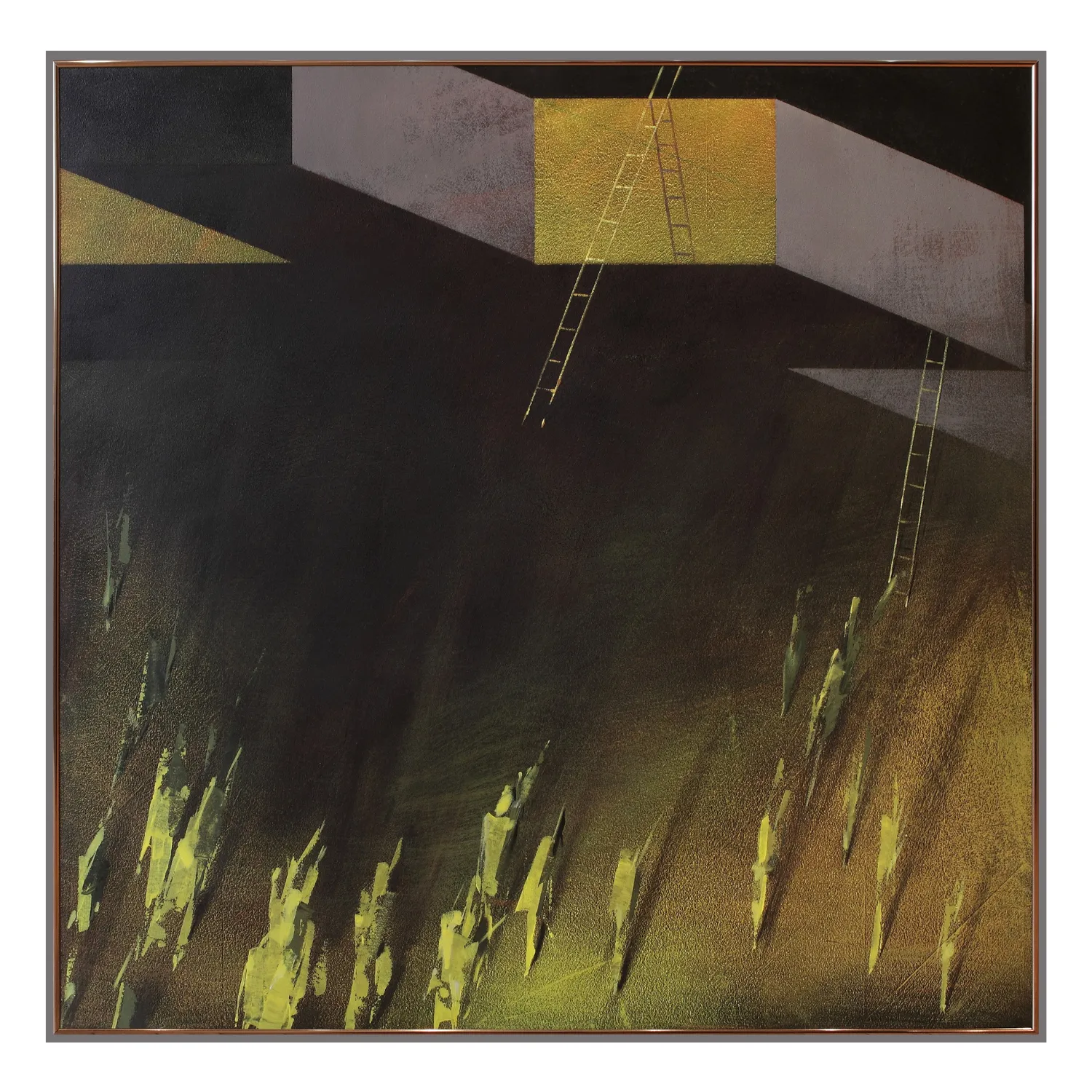 Image of untitled by Smolsky Yuriy, size: 105 х 105 см, made of oil, canvas, Painting medium, priced at $1800