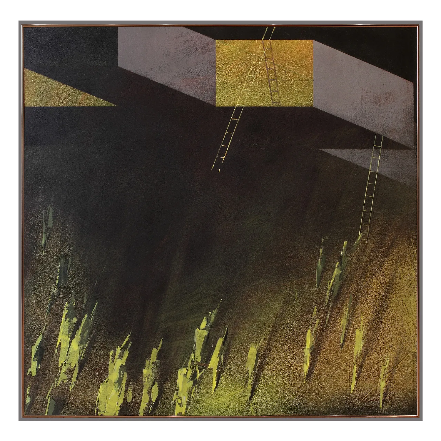 Image of untitled by Smolsky Yuriy, size: 105 х 105 см, made of oil, canvas, Painting medium, priced at $1800