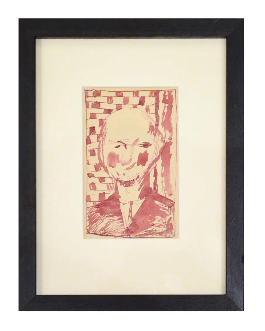 Image of "Mr. Tadzio" by Markovych Petro, size: 17,5x11,5 см, made of Paper, colored inks.