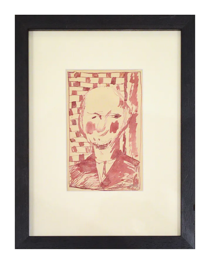 Image of "Mr. Tadzio" by Markovych Petro, size: 17,5x11,5 см, made of Paper, colored inks.