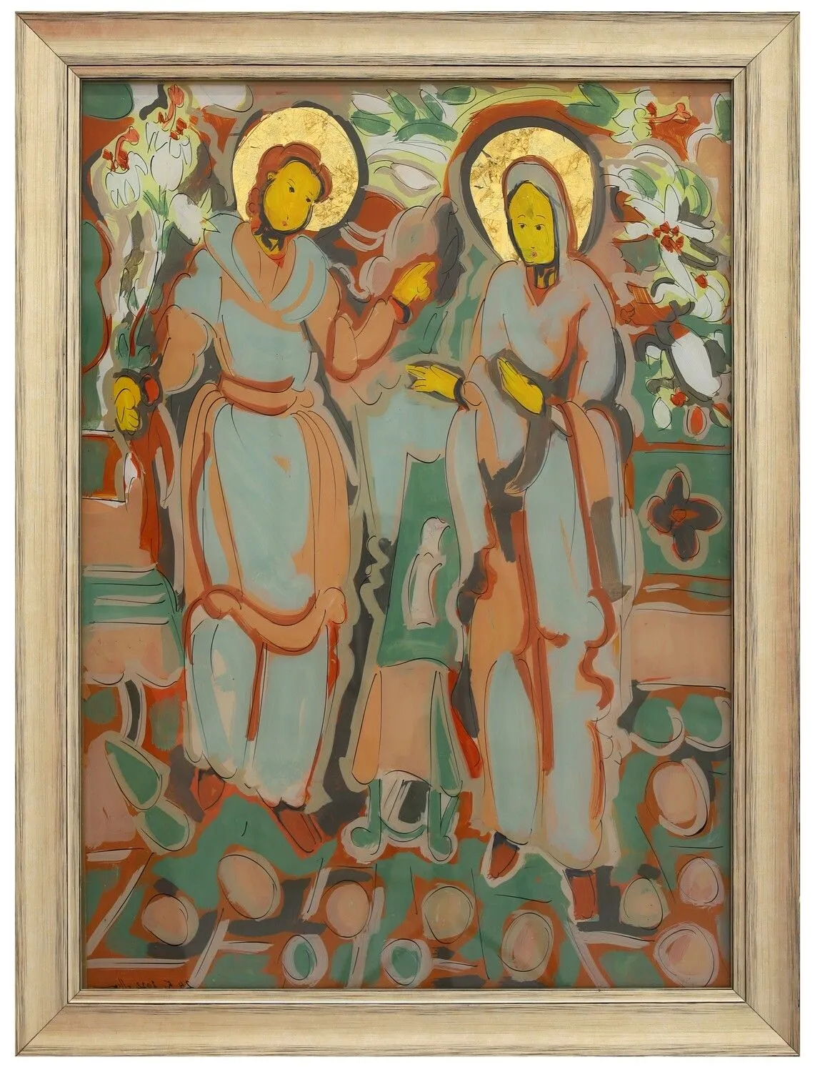 Image of Announcement by Lozynsky Taras, size:  60х43 см, made of Glass, oil., Painting medium, priced at $1200