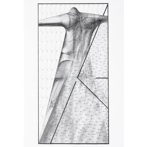 Image of "Wind" by Smolsky Yuriy, size: 30x15 cm, made of paper, Graphics medium