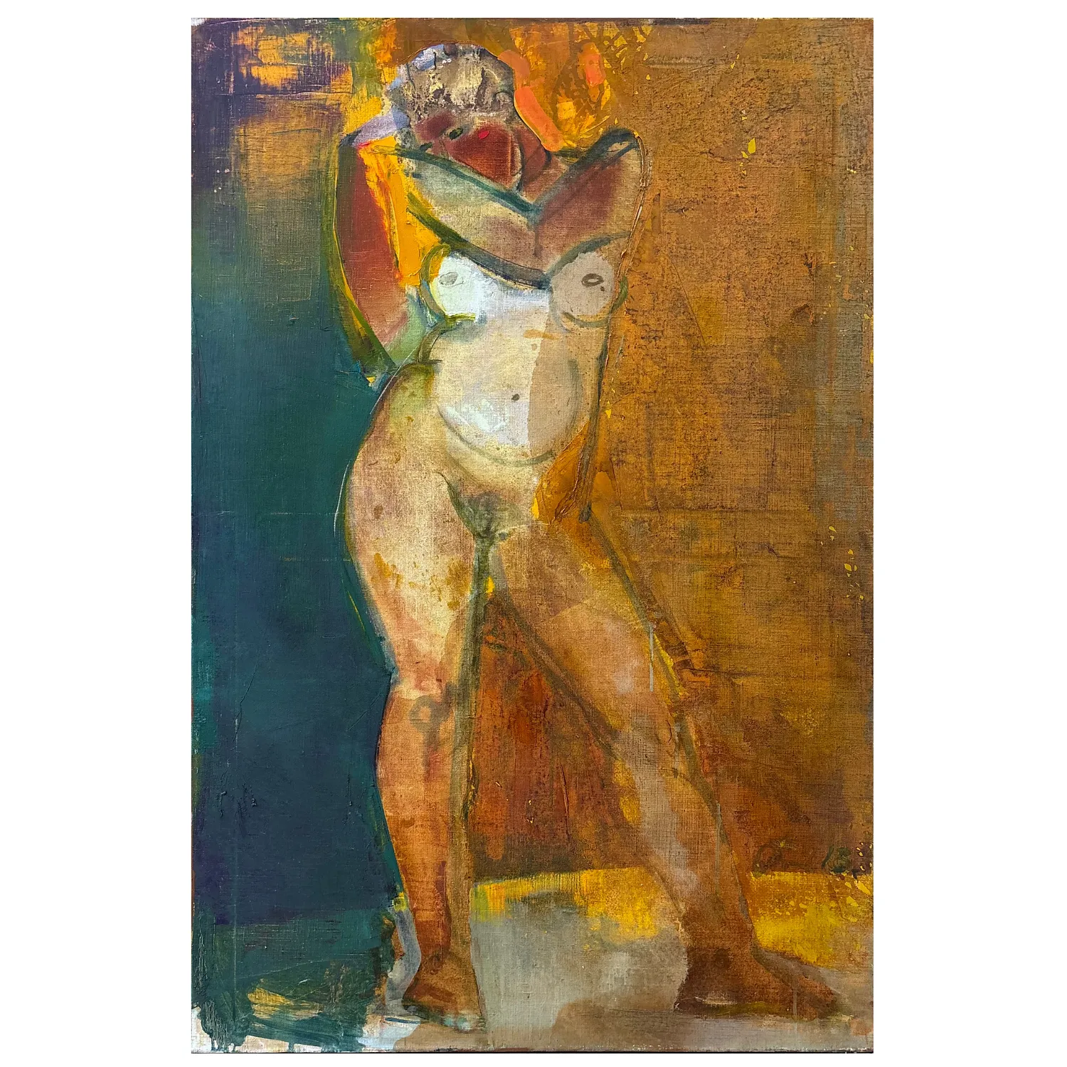 Image of untitled by Hai Serhiy, size: 120 х 80 см, made of canvas, oil, Painting medium