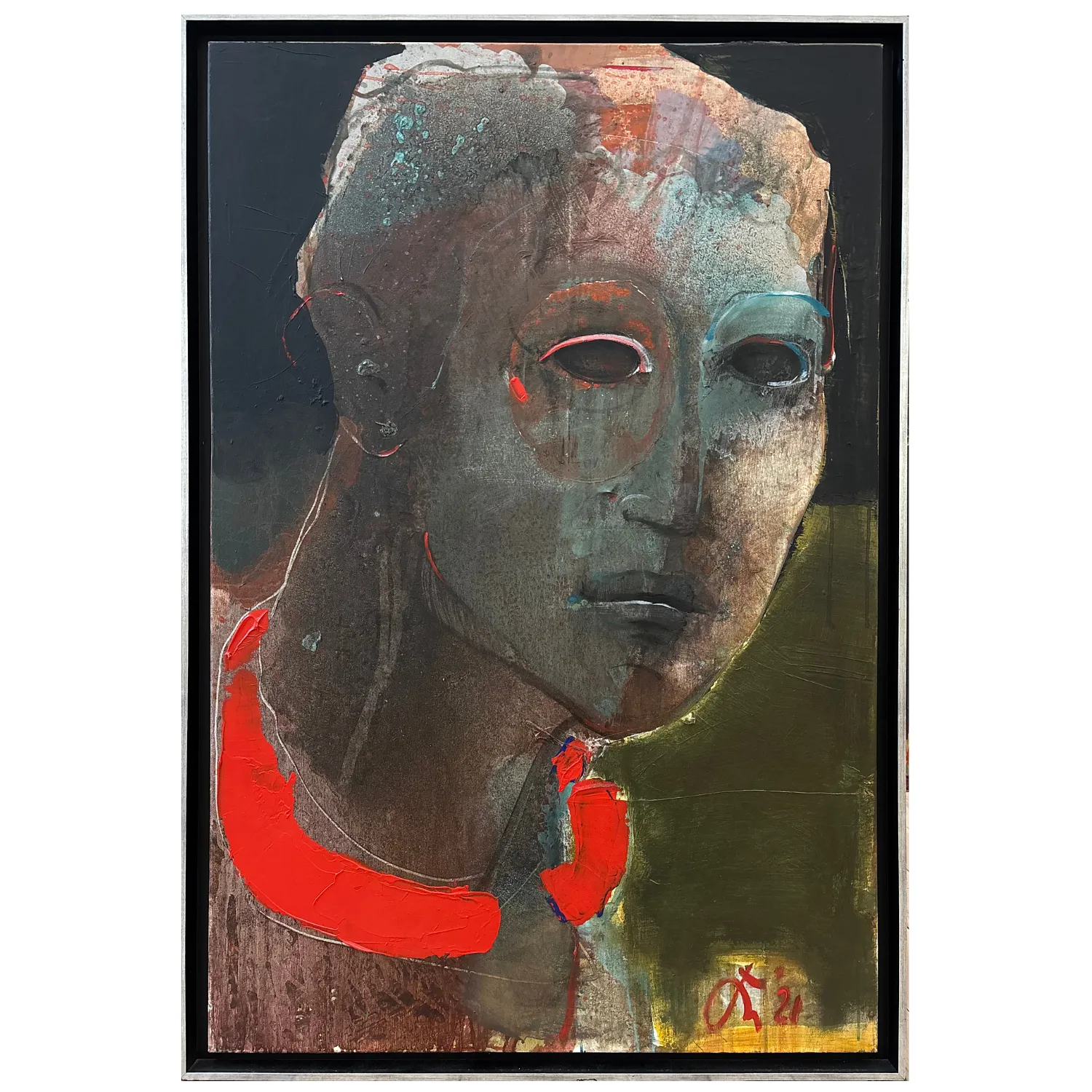 Image of untitled by Hai Serhiy, size: 120 х 80 см, made of canvas, oil, Painting medium