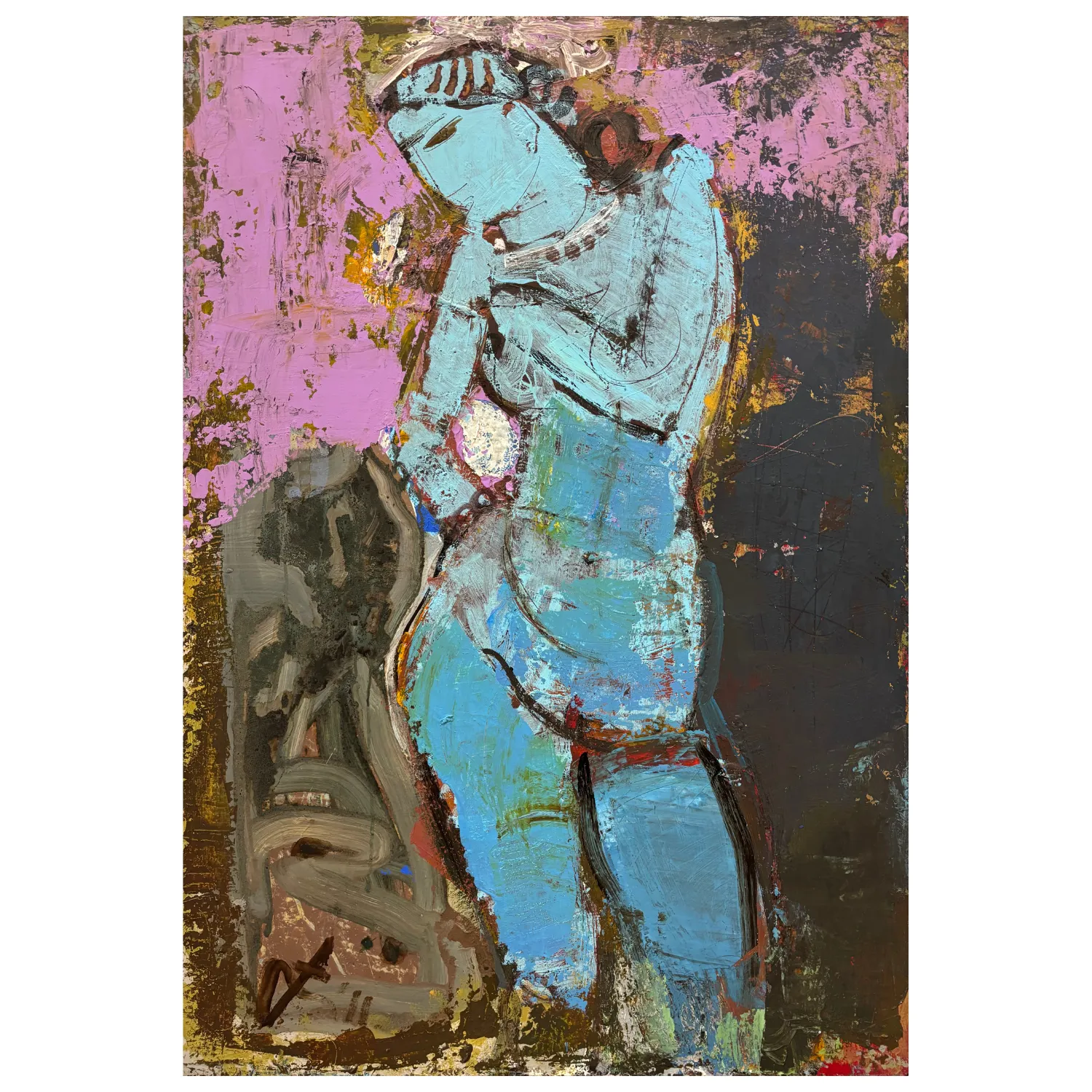 Image of untitled by Hai Serhiy, size: 130 х 90 см, made of oil, canvas, Painting medium