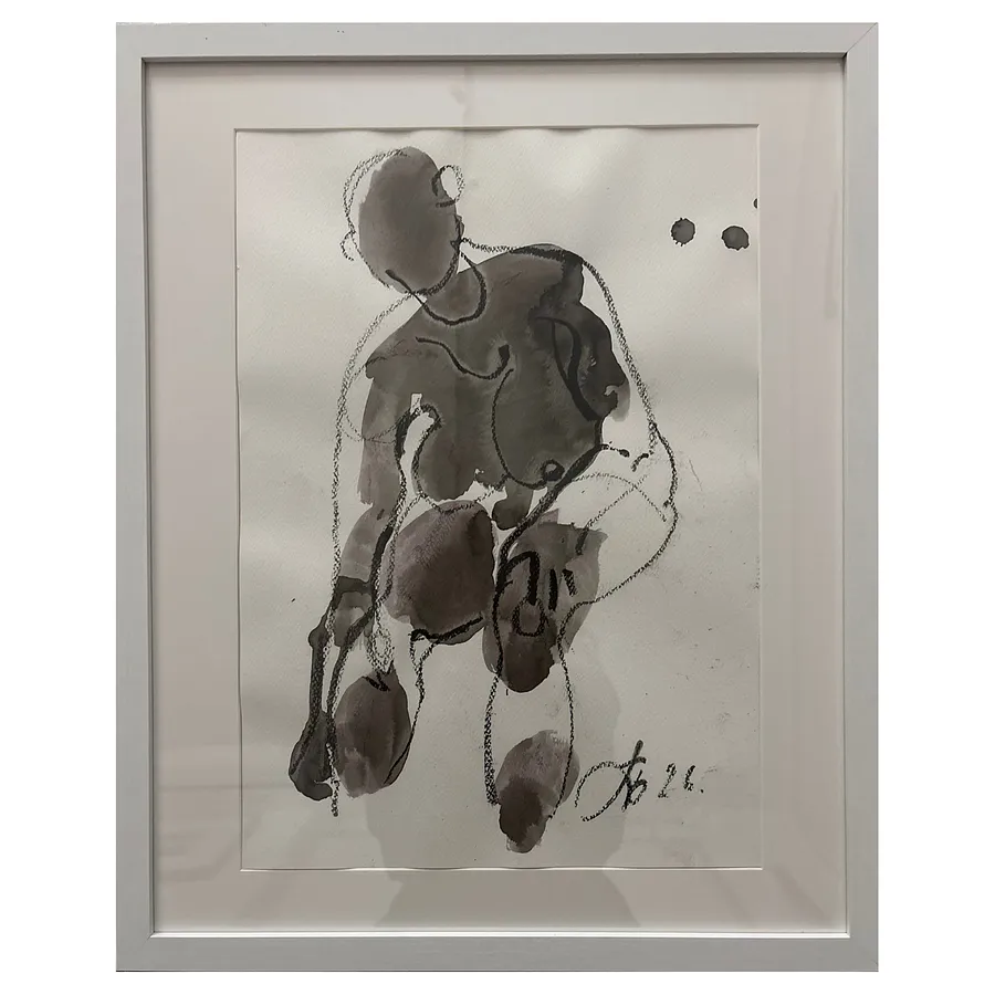 Image of untitled by Hai Serhiy, size: 42 х 29 см, made of paper, ink, black sauce, Graphics medium, priced at $300