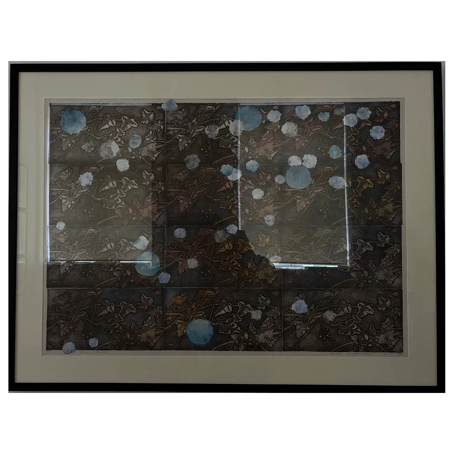 Image of Carpet. ivy by Stratiychuk Oksana, size: 66 х 96 см, made of etching, watercolour, Graphics medium, priced at $800