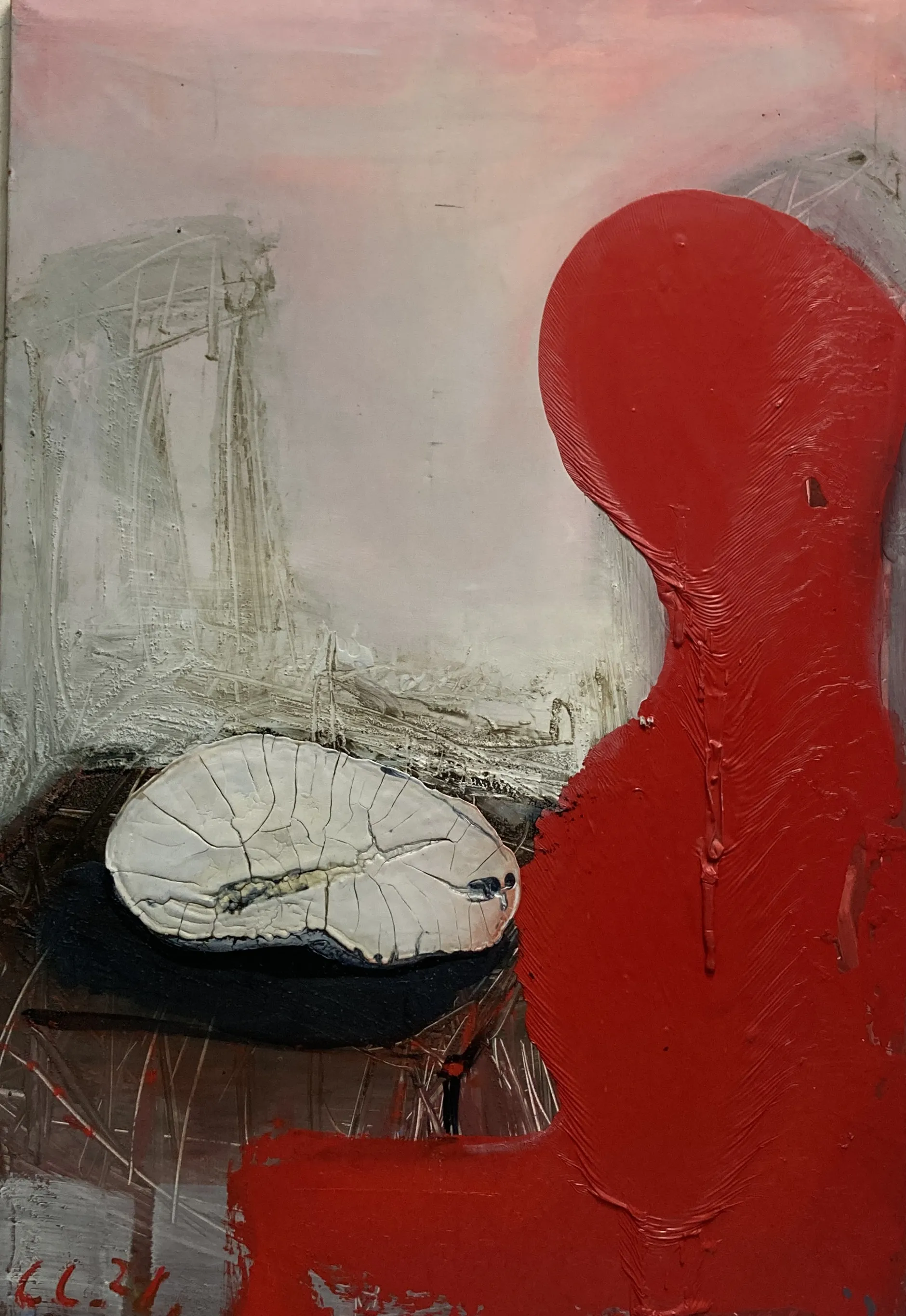 Image of Long Conversation by Savchenko Serhiy, size: 150х100 см, made of Oil, acrylic, canvas., Painting medium, priced at $11000