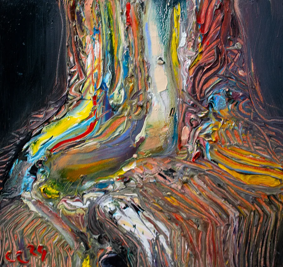 Image of The lines by Savchenko Serhiy, size: 80х80 см, made of Oil, acrylic, canvas., Painting medium, priced at $3500