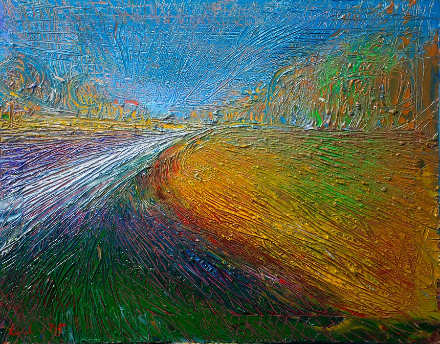 Image of Shining 3 by Savchenko Serhiy, size: 130х80 см, made of Oil paint, canvas., Painting medium, priced at $3500