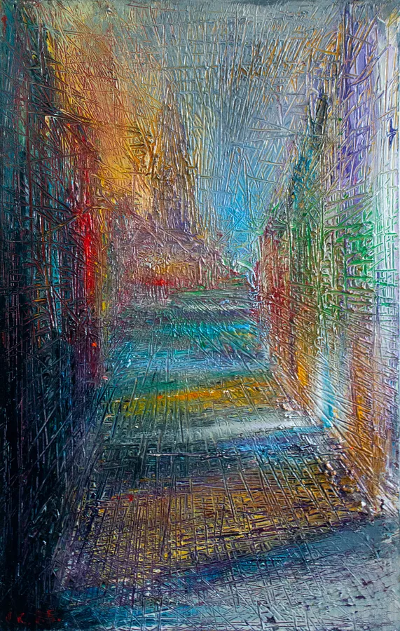 Image of Shining 4 by Savchenko Serhiy, size: 130х80 см, made of Oil, acrylic, canvas., Painting medium, priced at $0