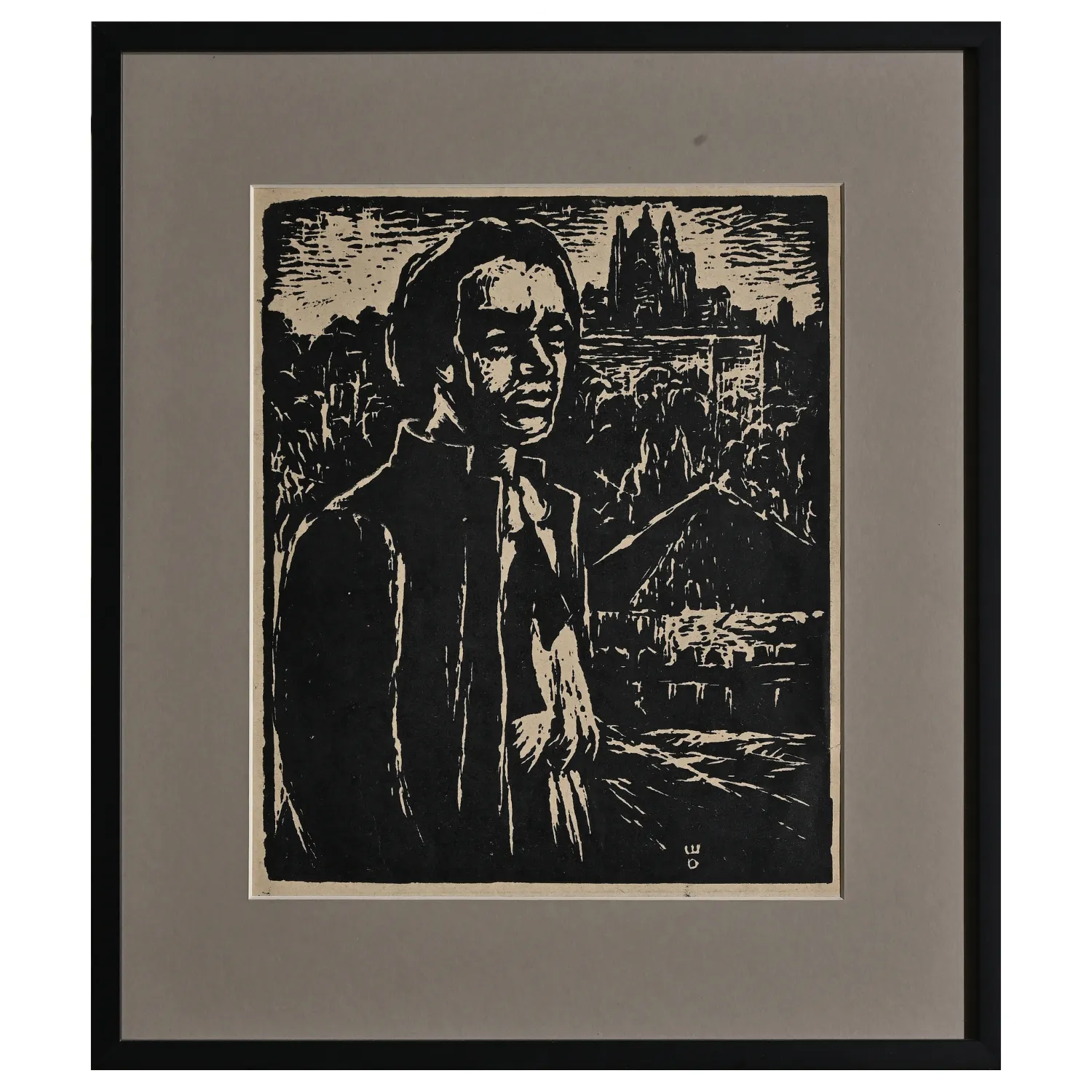 Image of Т. Шевченко в Почаєві by Сміх-Шатківський Олекса, size: 30 х 25 см, Graphics medium, priced at $400