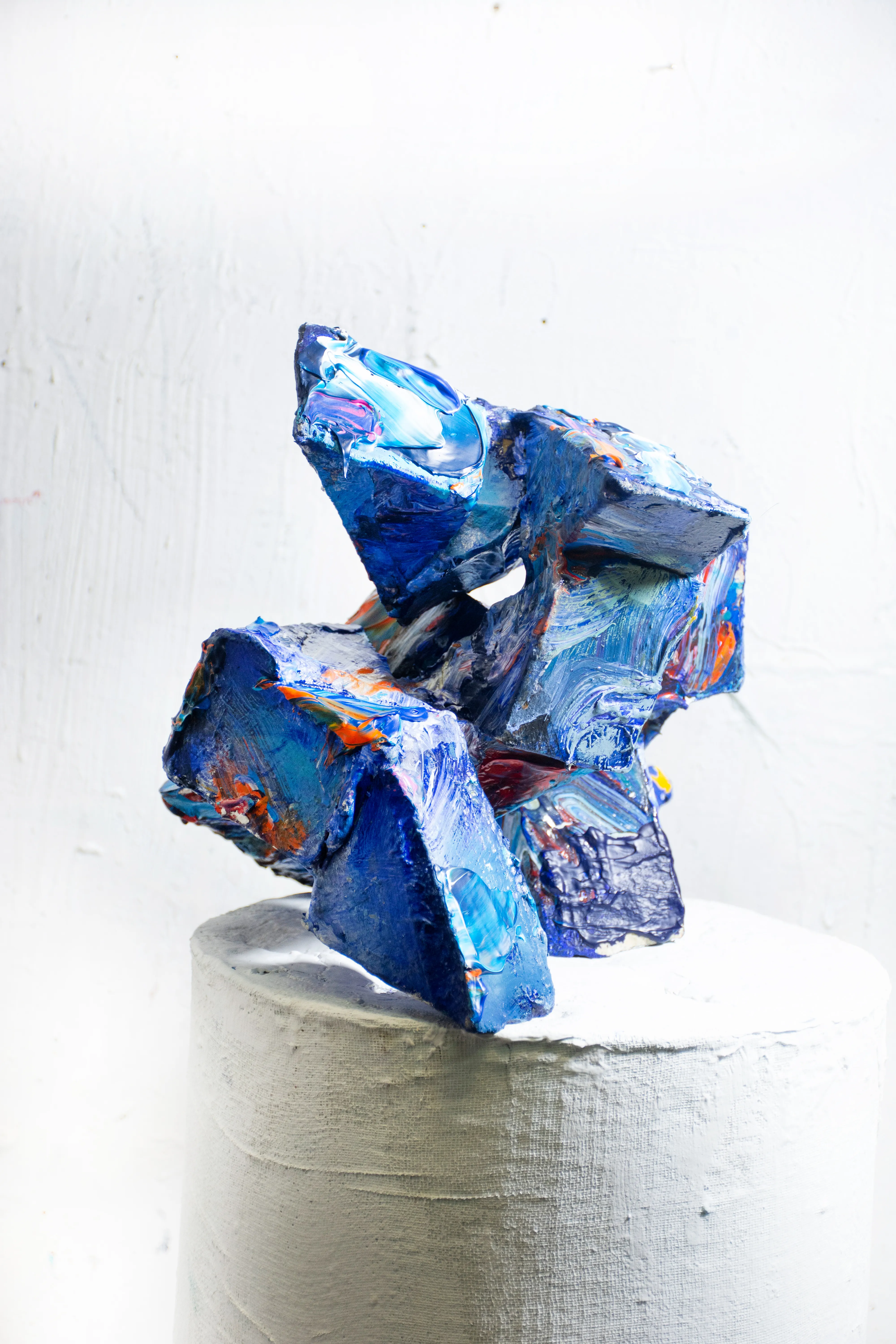 Image of ELEMENTS, TREASURES by Savchenko Serhiy, size: 35x35 см, made of Acrylic glue, marble stone, Sculpture medium