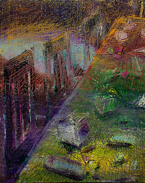 Image of 6 persons by Savchenko Serhiy, size: 110х180 см, made of Oil, acrylic, canvas., Painting medium, priced at $11000 Photo 3 of 3.