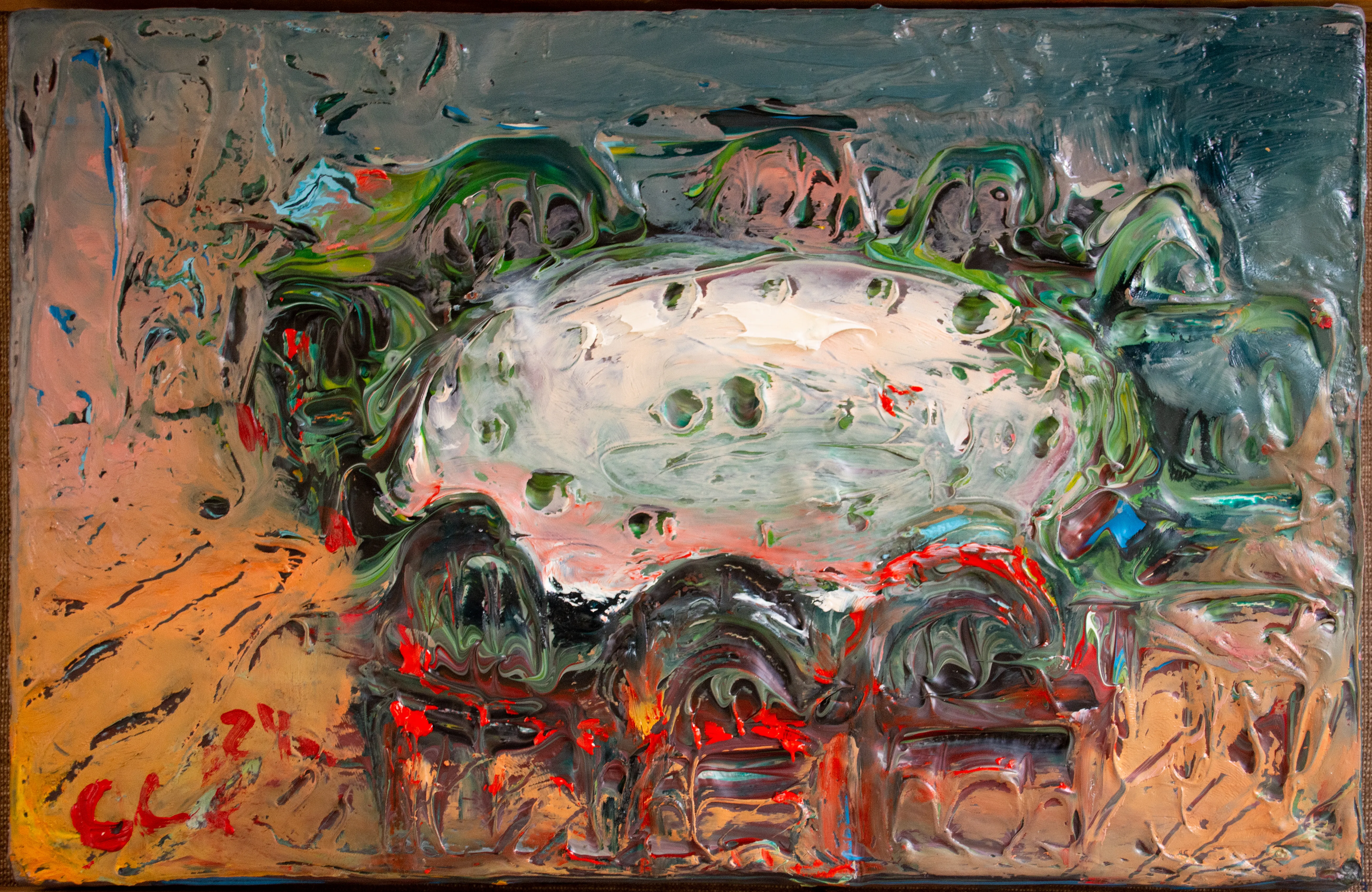 Image of Conference 2 by Savchenko Serhiy, size: 20х30 см, made of Oil, acrylic, canvas., Painting medium, priced at $1500