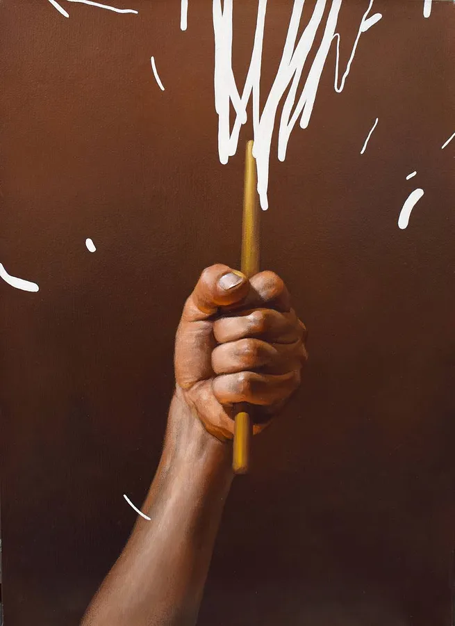 Image of Prometheus 1 by Koval Yuriy, size: 40х55 cm, made of Oil on canvas., Painting medium, priced at $1000