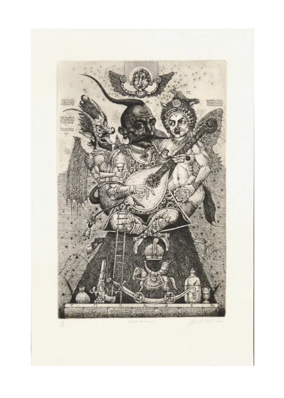 Image of "Temptations" by Denysenko Oleh, size:  38х26 cm, made of paper, Graphics medium, priced at $350