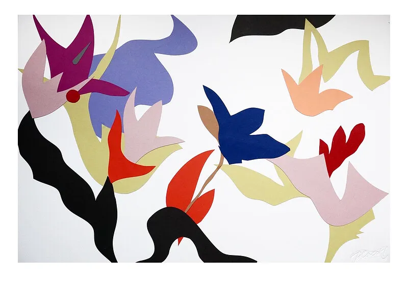 Image of "Application 6" by Pliatsko Maria, size: 50x70 cm, made of paper, Graphics medium, priced at $350