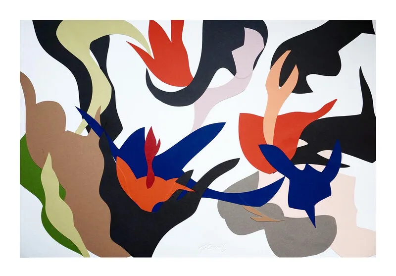 Image of "Application 1" by Pliatsko Maria, size: 50x70 cm, made of paper, Graphics medium, priced at $350