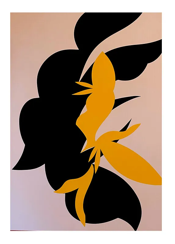 Image of "Dancing Shadows 1" by Pliatsko Maria, size:  100x70 cm, made of paper, Graphics medium, priced at $500