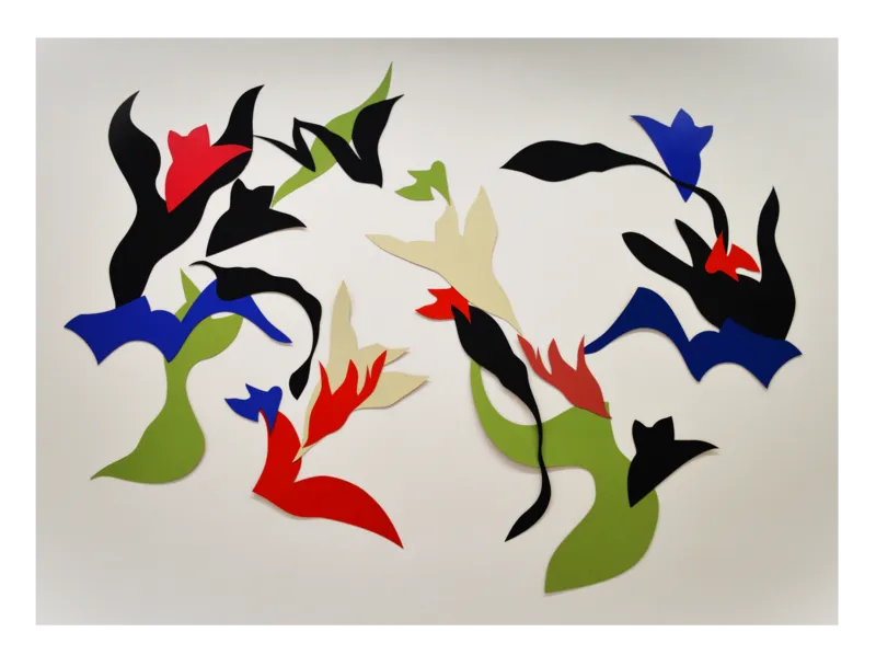 Image of Installation "Changing Space" by Pliatsko Maria, size: 270x440 cm, made of fiberglass board, Graphics medium, priced at $3000