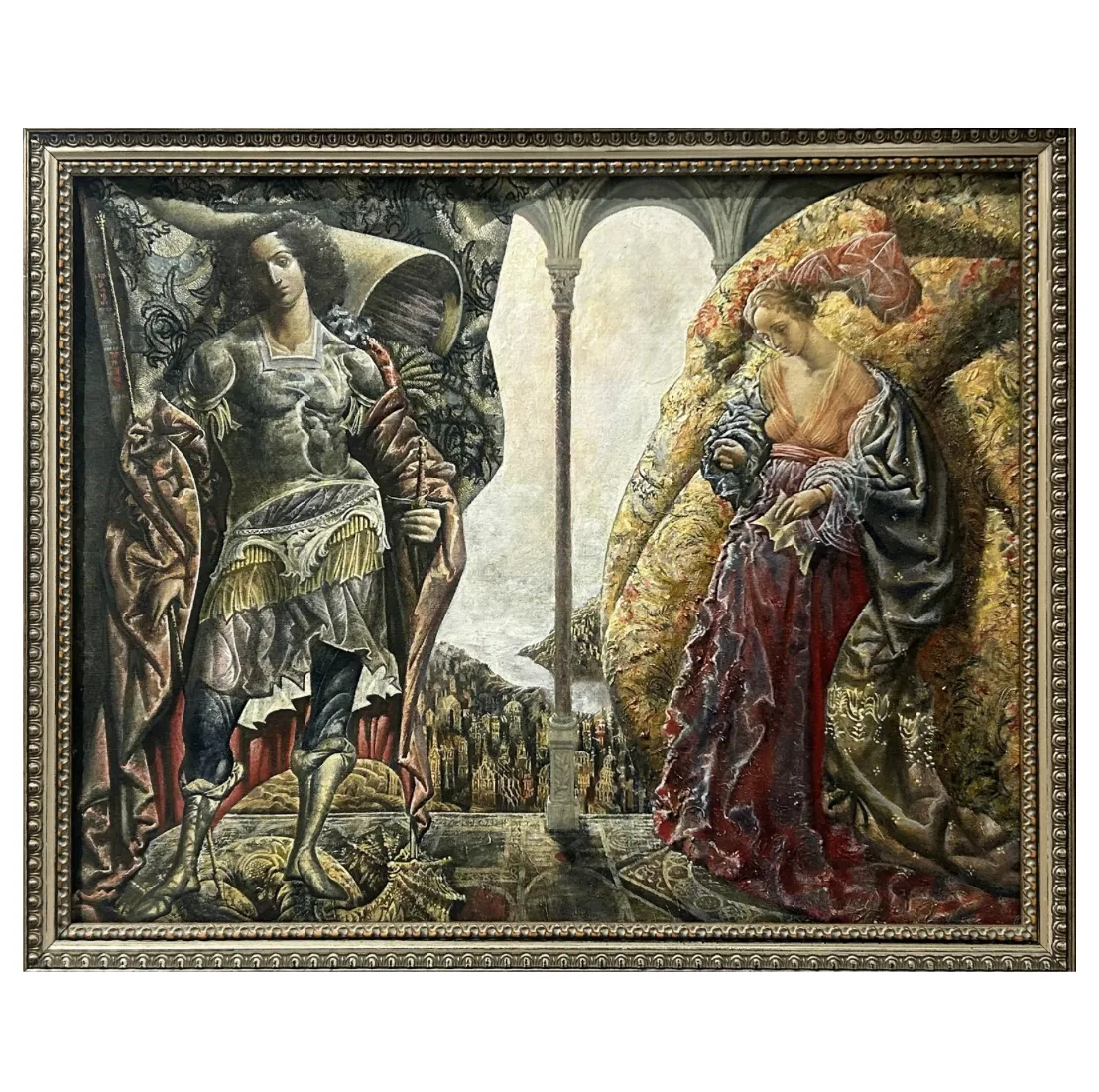 Image of Saint George by Andriy Kudryavchenko, size: 40х50, made of canvas, oil, Painting medium, priced at $1500