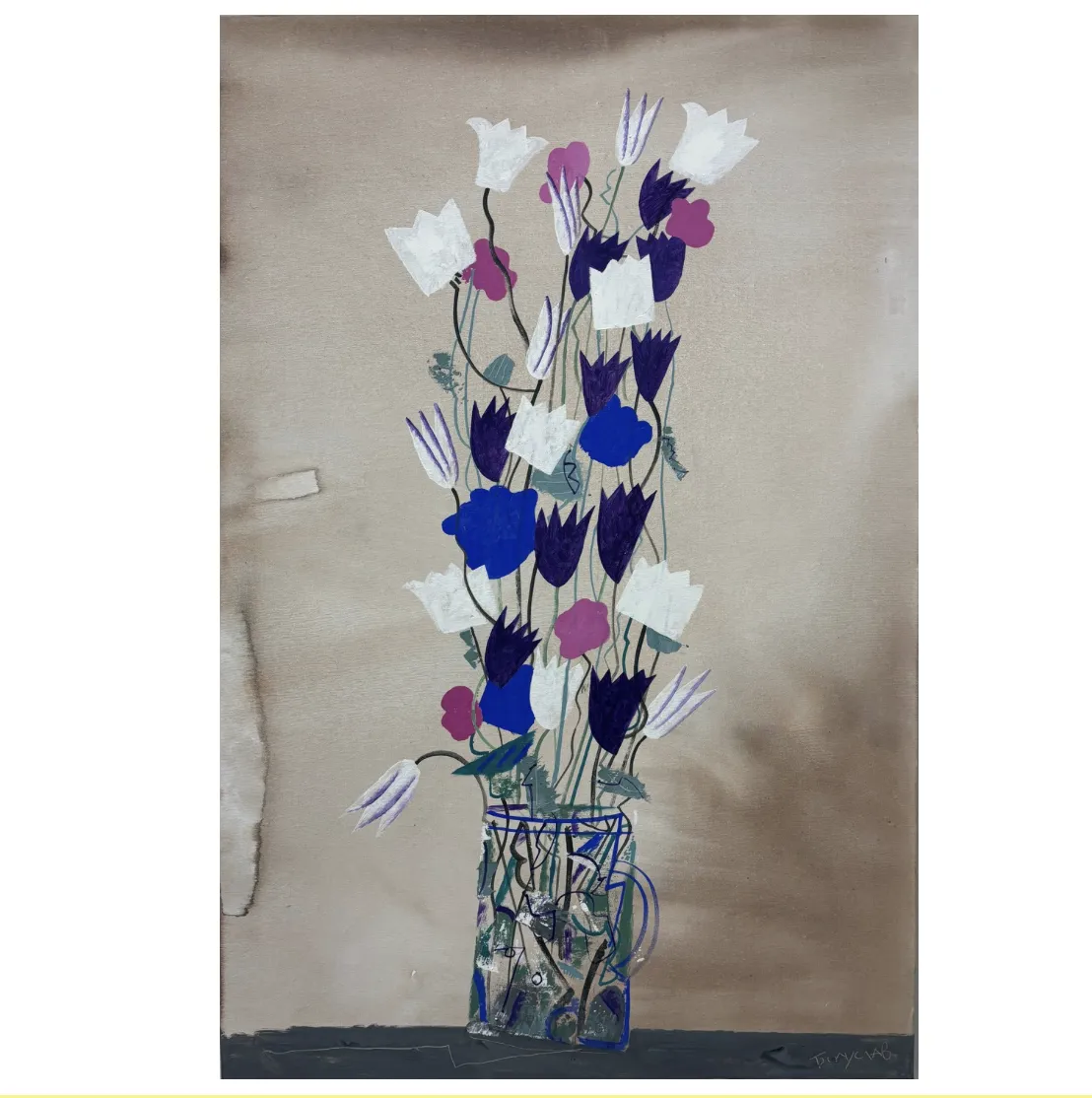 Image of Untitled by Bohuslavsky Volodymyr, size: 120х80, made of canvas, acrylic tempera, Painting medium