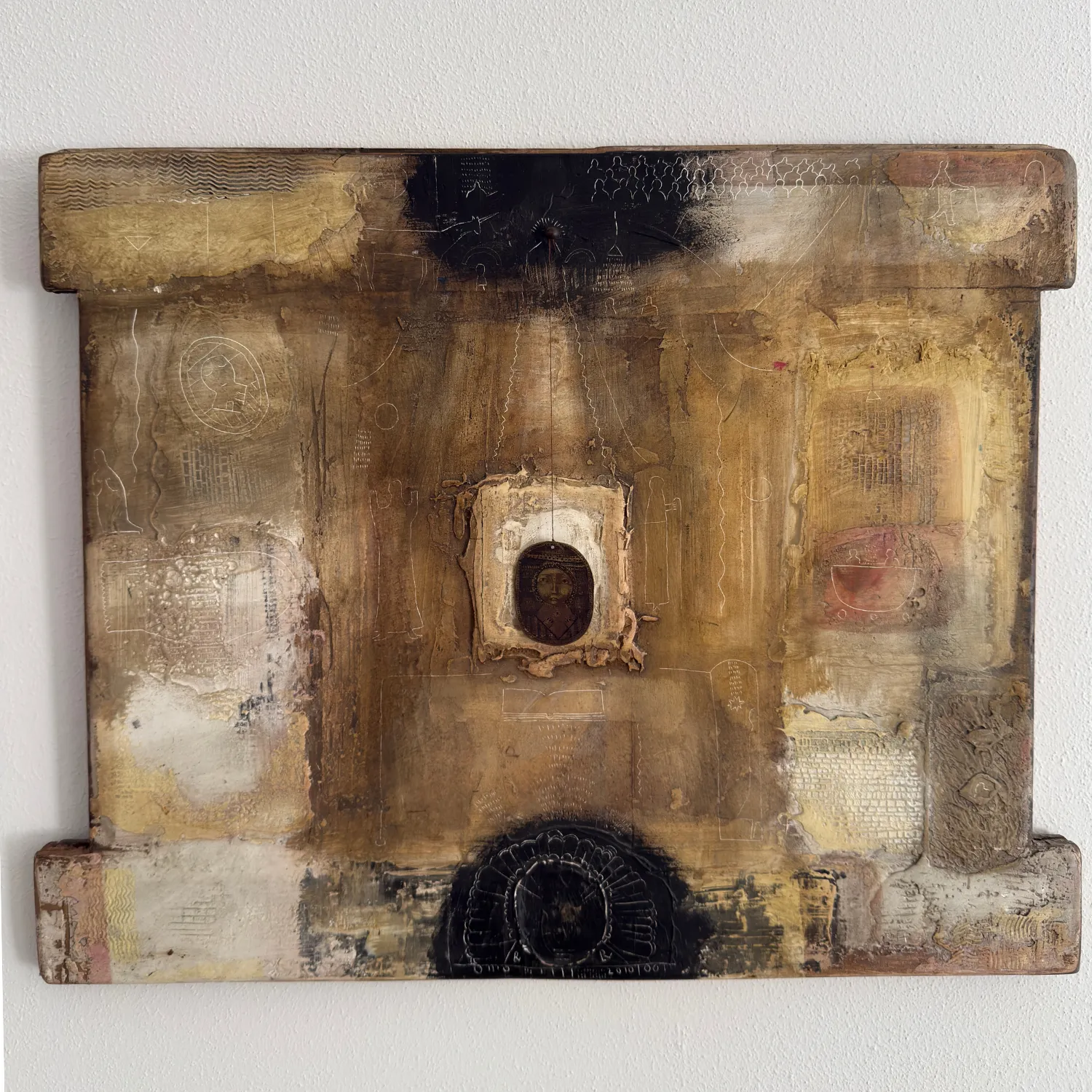 Image of Theatre by Romanyshyn Roman, size: 37 х 48 см, made of wood, gesso, Painting medium, priced at $1500