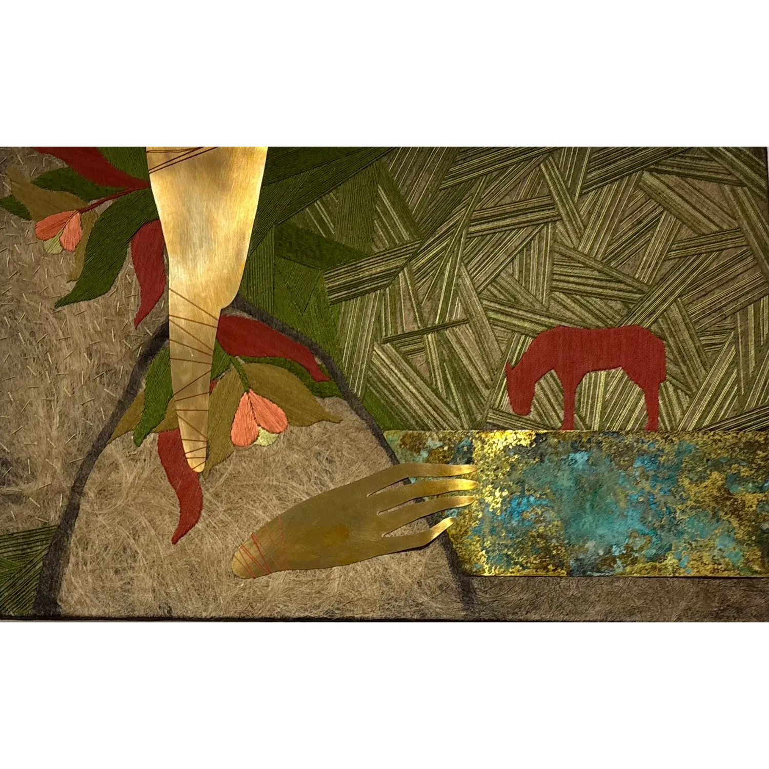 Image of I will tell you a fairy tale by Tkachuk Yaroslava, size: 50 х 80 см, Textiles medium, priced at $650