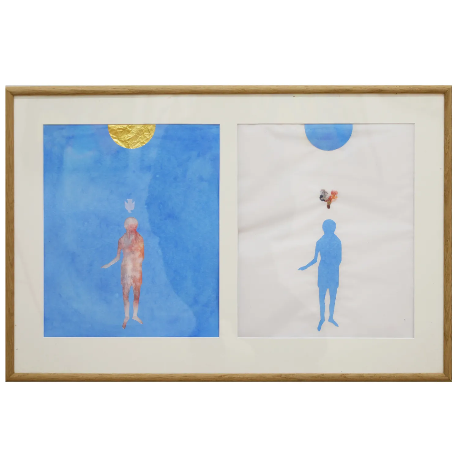 Image of Baptism by Danylo Movchan, size: 34 х 28 см, made of paper, watercolor,  аppliqué, priced at $250