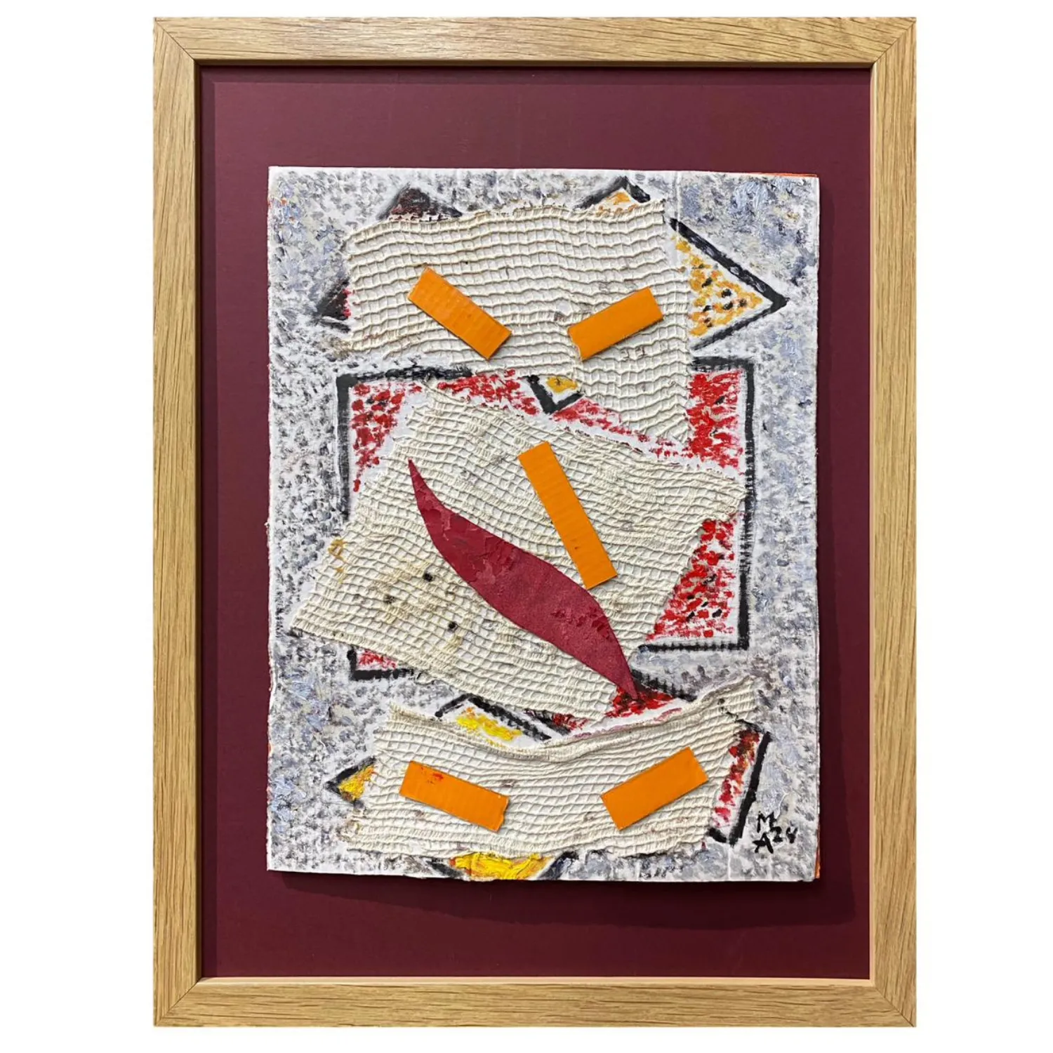 Зображення "Декор" від Андрущенко Микола, розмір: 30 х 23,5 см, матеріали: картон, колаж, ціна: $450