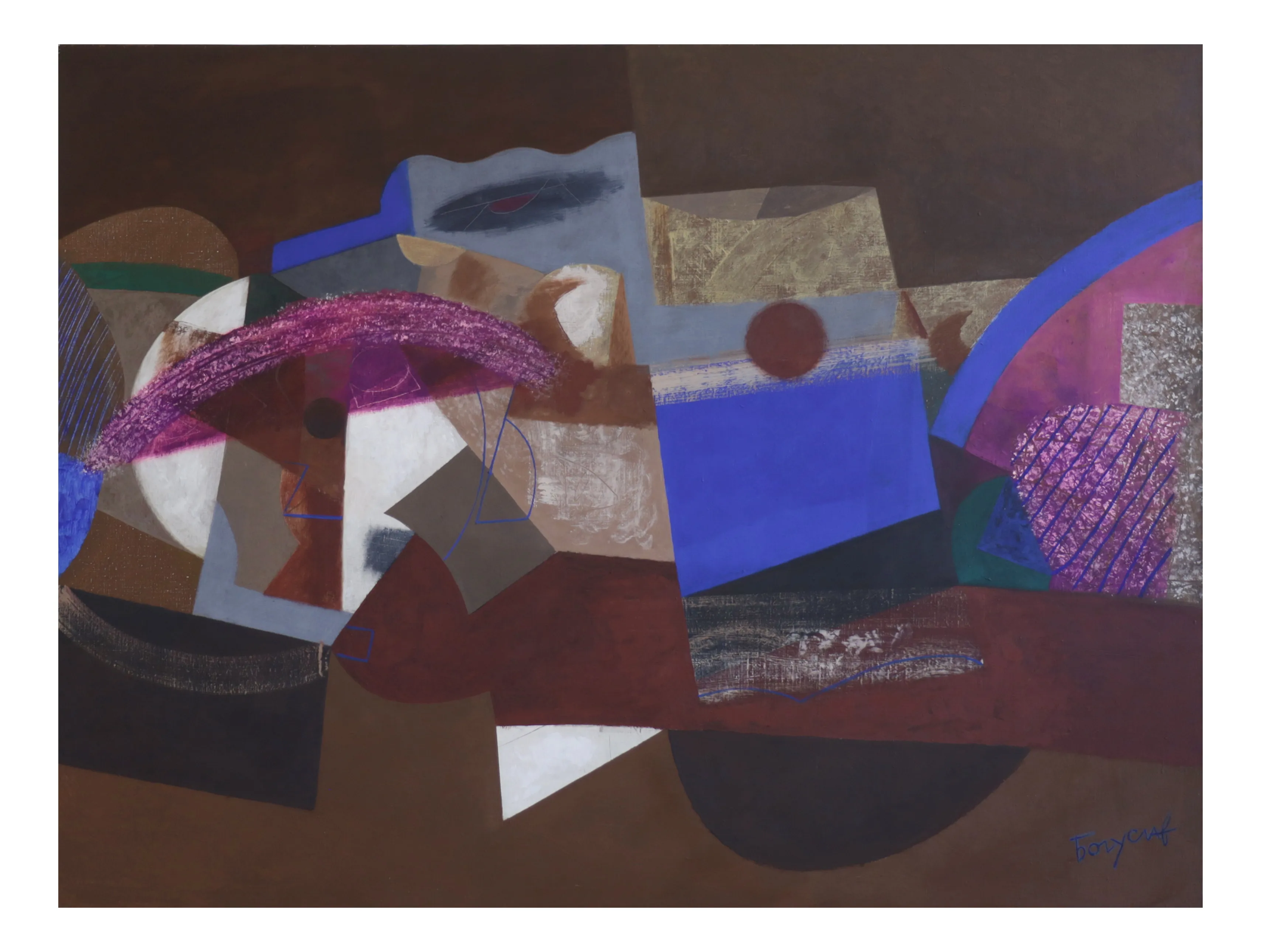 Image of "Evening" by Bohuslavsky Volodymyr, size: 120x160 cm, Painting medium, priced at $0