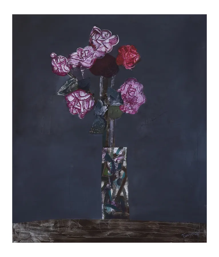 Image of "Untitled" by Bohuslavsky Volodymyr, size: 100x85 cm, Painting medium, priced at $2400