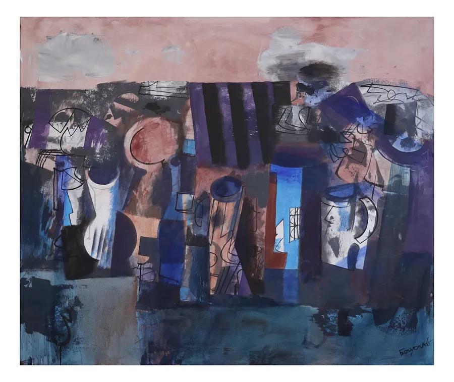 Image of "Untitled" by Bohuslavsky Volodymyr, size: 100x120 cm, Painting medium, priced at $2600