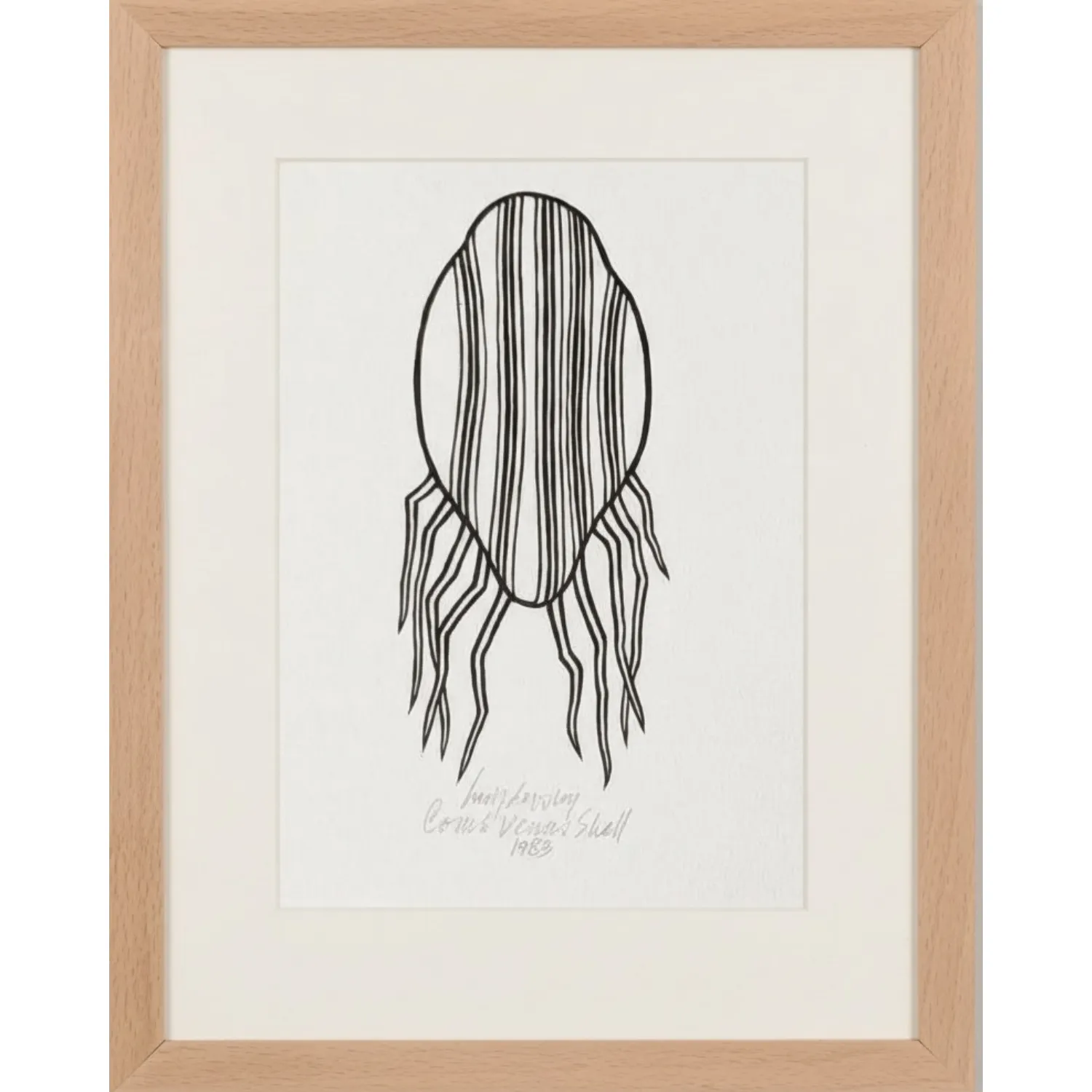 Image of Comb Venus Shell by Hnizdovsky Jacques , size: 12 х 5,5 см, priced at $550