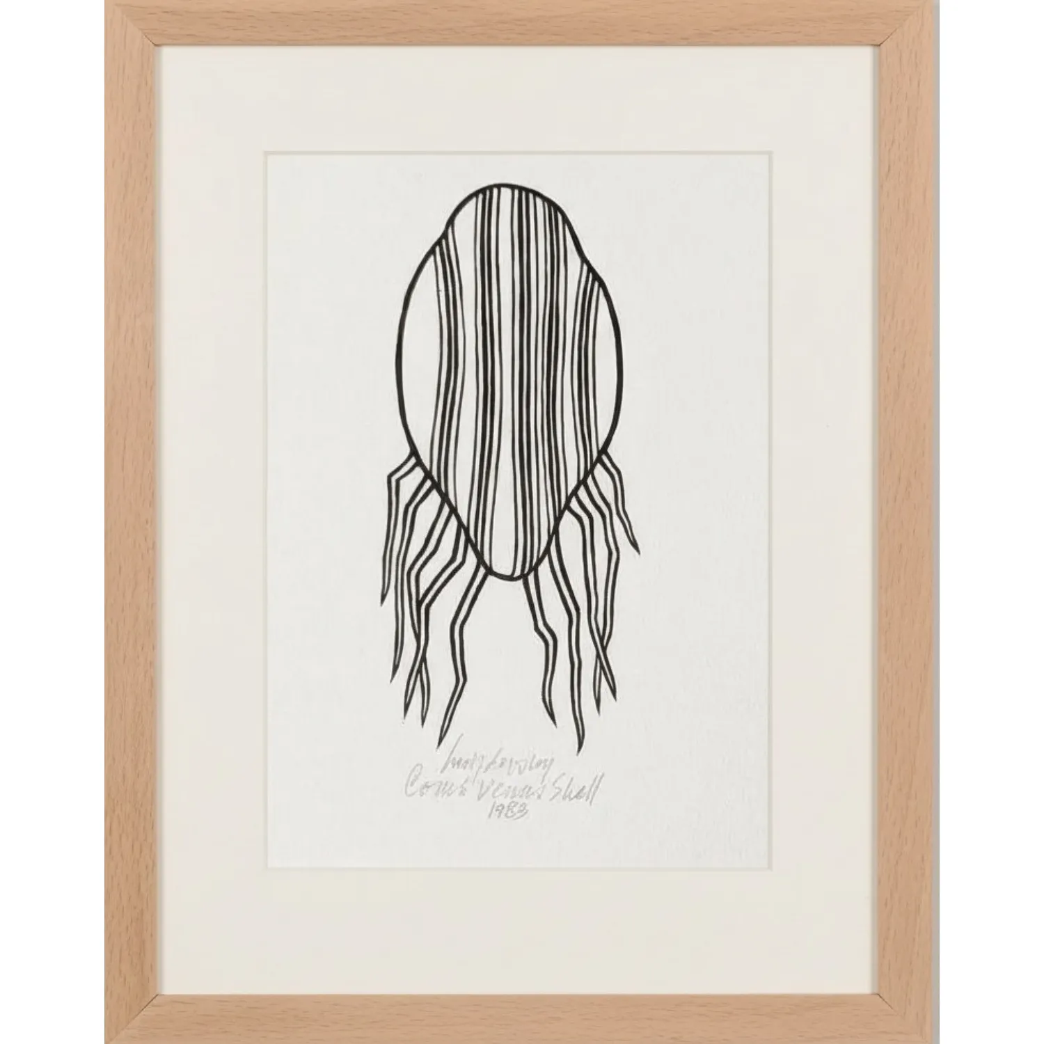 Image of Comb Venus Shell by Hnizdovsky Jacques , size: 12 х 5,5 см, priced at $550