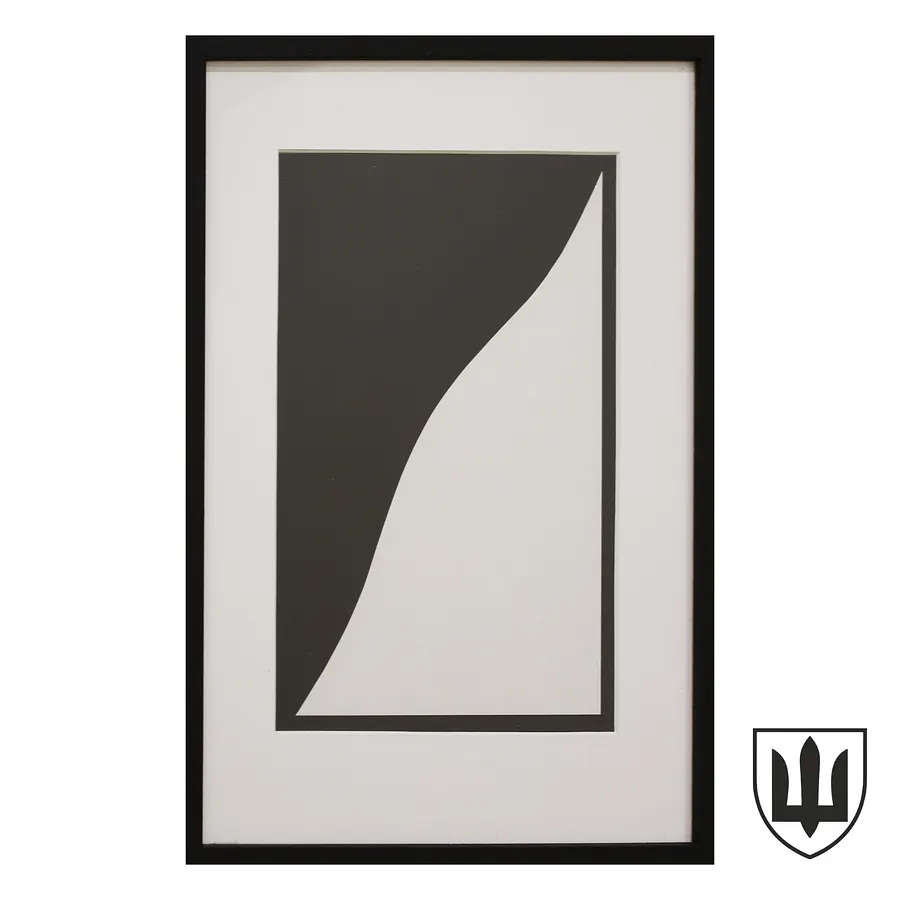 Image of Untitled by Henyk, size: 29,6 х 21 см, made of paper, appliqué, Graphics medium, priced at $200